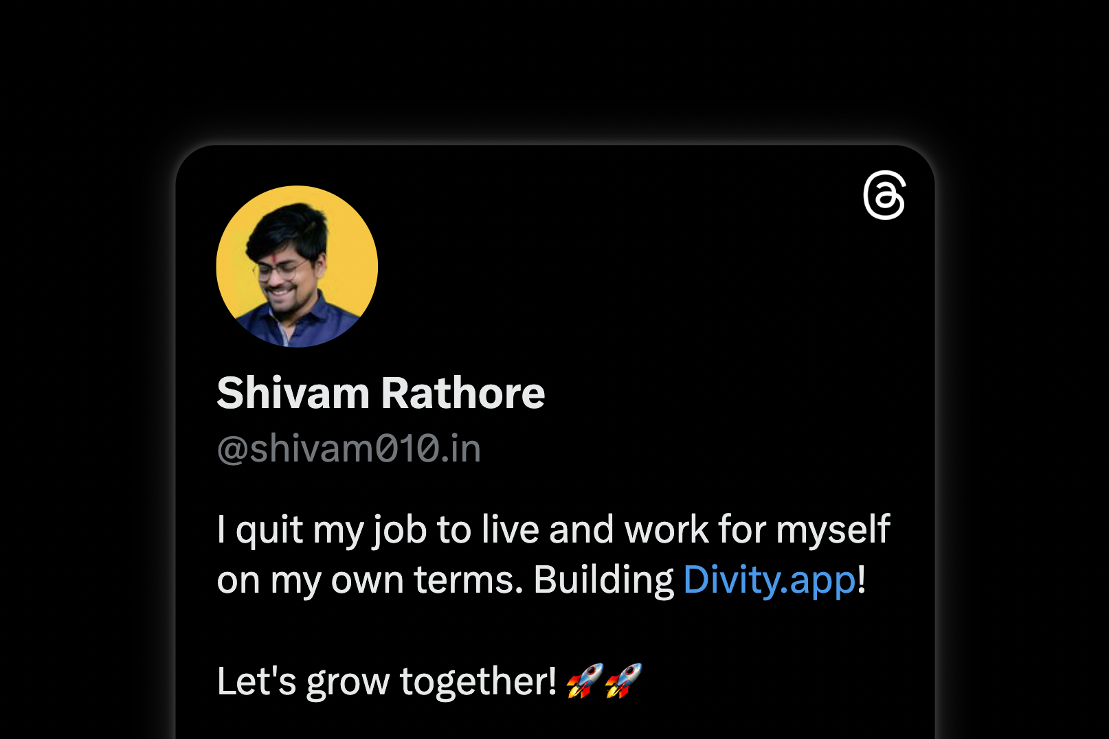 Shivam Rathore (shivam010.in) | Threads.net